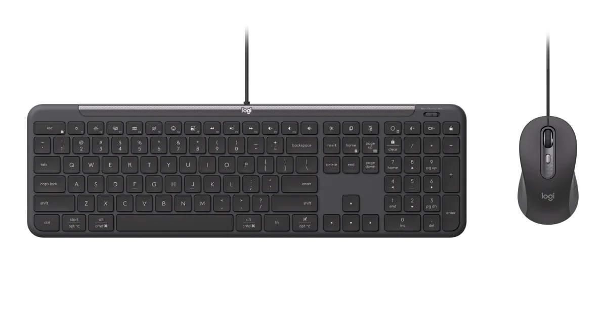 Logitech Signature Slim Wired Combo MK620 for Business (Graphite)