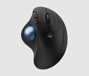 Logitech Ergo M575S Wireless Trackball Mouse (Black, 910-007031)