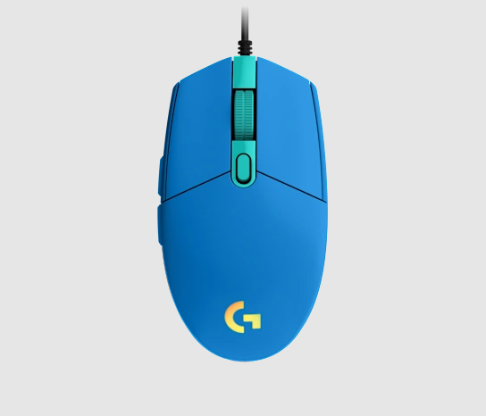 Logitech G102 Gaming Mouse (Blue, 910-005810)