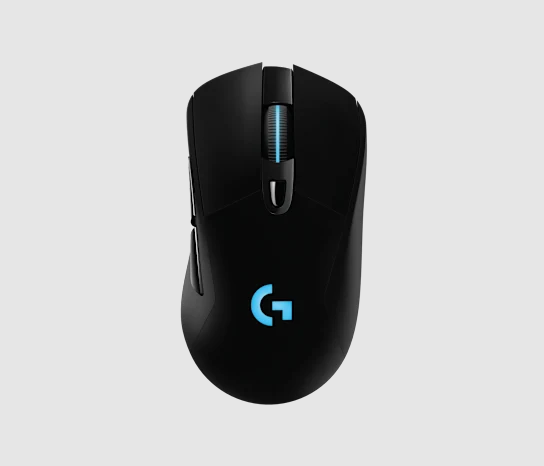 Logitech G703 LIGHTSPEED Wireless Gaming Mouse with HERO 25K Sensor (910-005642)