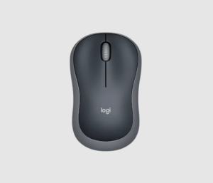 Logitech M185 Wireless Mouse (Grey, 910-002252)