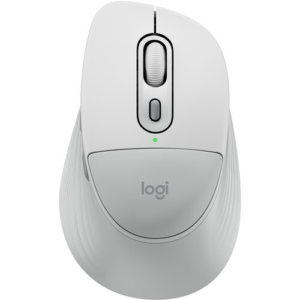 Logitech Signature Comfort Plus M850 L Wireless Mouse (Off-White, 910-007734)