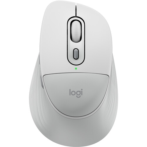 Logitech Signature Comfort Plus M850 L Wireless Mouse (Off-White, 910-007734)