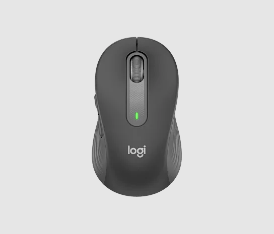 Logitech Signature M650 Wireless Mouse (Graphite, 910-006259)