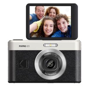 KODAK PIXPRO C1 Digital Camera (Black)