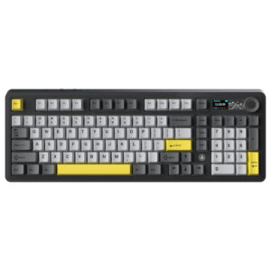Ajazz AK980 V2 Maillard Switch Mechanical Keyboard (Black/Grey/Yellow)