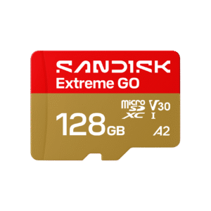 Sandisk Extreme GO MicroSDHC UHS-I (128GB, SDSQXGN-128G-GN6MN)