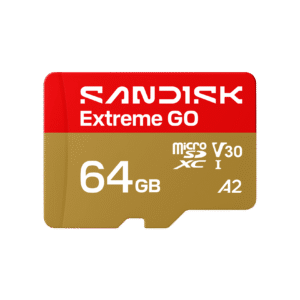 Sandisk Extreme GO MicroSDHC UHS-I (64GB, SDSQXGN-064G-GN6MN)