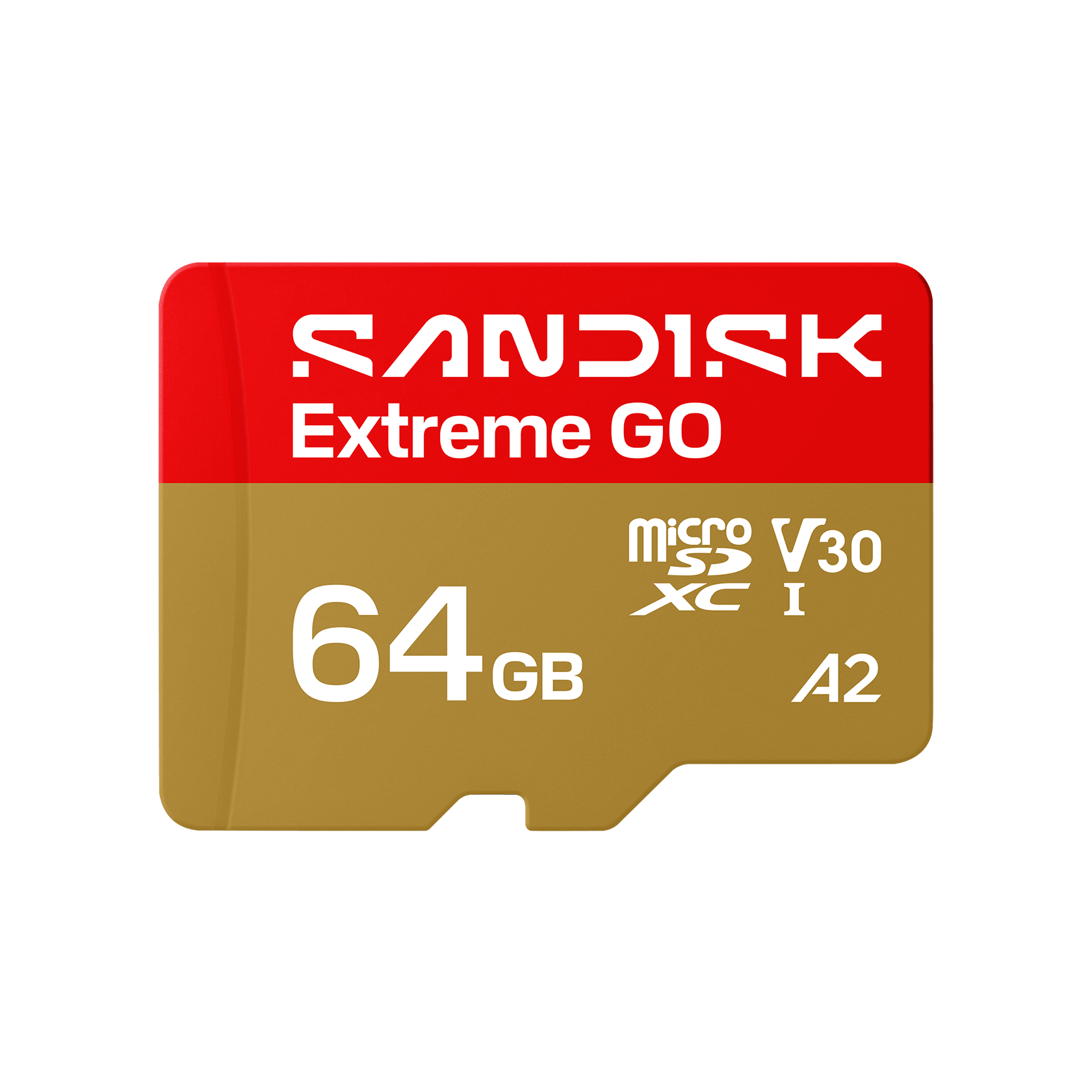 Sandisk Extreme GO MicroSDHC UHS-I (64GB, SDSQXGN-064G-GN6MN)