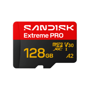 Sandisk Extreme Pro microSD UHS-I Card (128GB, SDSQXCJ-128G-GS6MA)