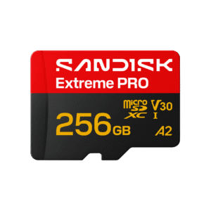 Sandisk Extreme Pro microSD UHS-I Card (256GB, SDSQXCJ-256G-GS6MA)