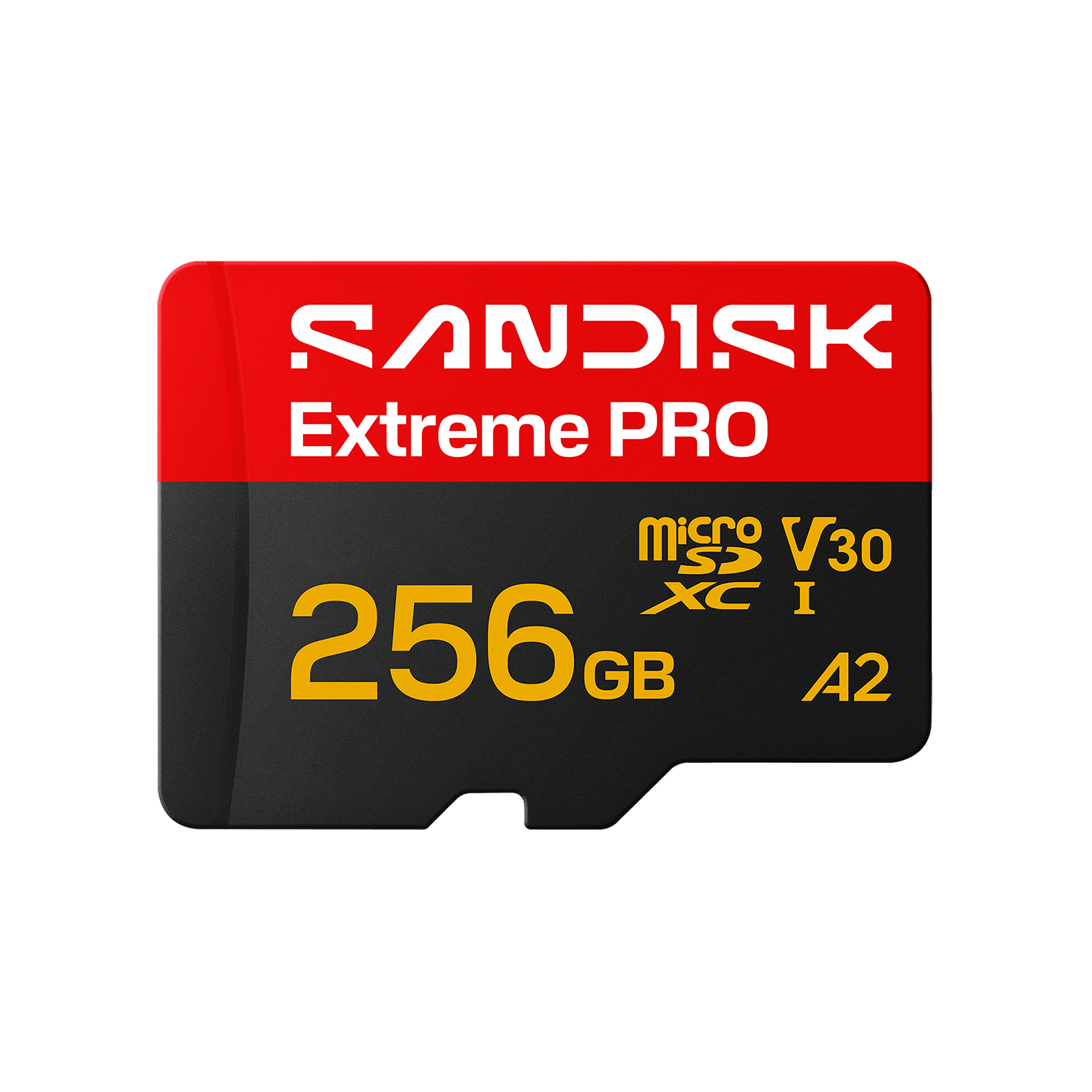 Sandisk Extreme Pro microSD UHS-I Card (256GB, SDSQXCJ-256G-GS6MA)