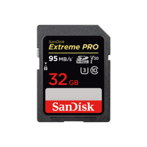 Sandisk Extreme PRO SD UHS-I Card (32GB, SDSDXXO-032G-GUCIN)