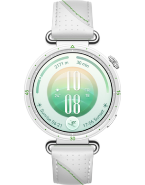 Huawei Watch GT 7 (41mm, NSU-B39) (White Composite Leather Strap)