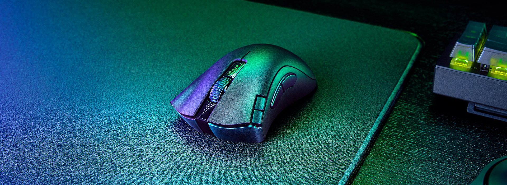 Razer DeathAdder V2 X Hyperspeed Wireless Gaming Mouse (Black, RZ01-04130100-R3A1)