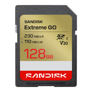 Sandisk Extreme GO SD UHS-I Card (128GB, SDSDXGN-128G-GNCIN)