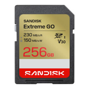 Sandisk Extreme GO SD UHS-I Card (256GB, SDSDXGN-256G-GNCIN)