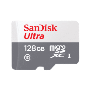 Sandisk microSD Ultra Class 10 (No Adapter) (128GB, SDSQUNR-128G-GN3MN)