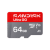 Sandisk Ultra Go Micro SDXC UHS-I (64GB, SDSQUGN-064G-GN6MN)