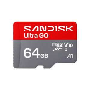 Sandisk Ultra Go Micro SDXC UHS-I (64GB, SDSQUGN-064G-GN6MN)