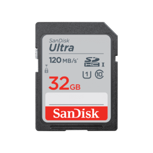 SanDisk Ultra SDHC UHS-I Memory Card - 32GB (SDSDUN4-032G-GN6IN)