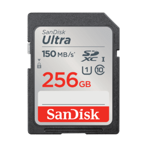 SanDisk Ultra SDXC UHS-I Class 10, 256GB (SDSDUNC-256G-GN6IN)