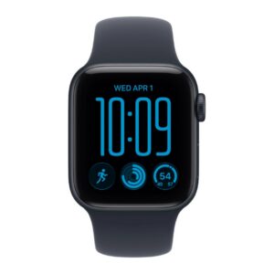 Apple Watch SE 3 40mm (GPS + Cellular) (MJLJ4, Midnight Aluminium Navy Sport Band - M/L) (International Version)