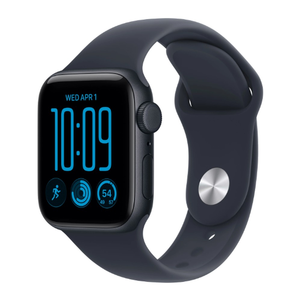 Apple Watch SE 3 40mm (GPS + Cellular) (MJLJ4, Midnight Aluminium Navy Sport Band - M/L) (International Version) - Image 2