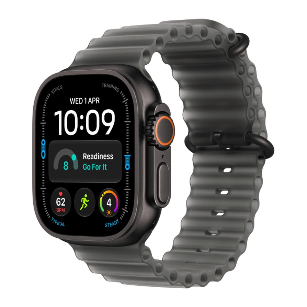 Apple Watch Ultra 4 49mm (GPS + Cellular) (MJAY4, Black Titanium Case Black Ocean Band) (International Version) - Image 2