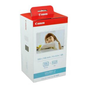 Canon KP-108IN Colour Ink / Paper Set for SELPHY (108 Sheets, Postcard Size)
