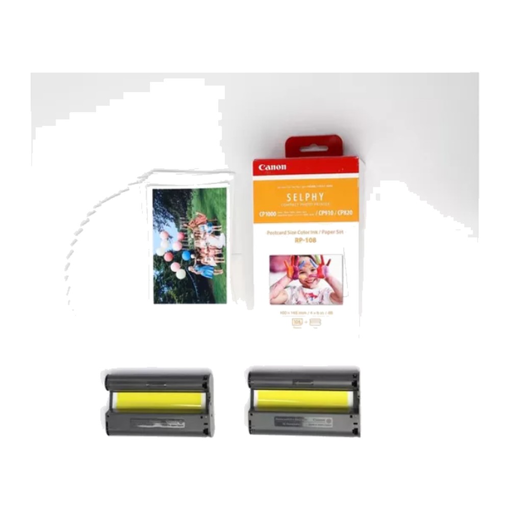 Canon RP-108 Colour Ink / Paper Set for SELPHY (108 Sheets, Postcard Size) - Image 2