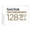 SanDisk MAX ENDURANCE microSDXC UHS-I Card (128GB, SDSQQVR-128G-GN6IA)