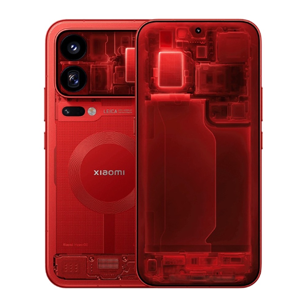 Xiaomi 18 Pro Max Transparent Special Edition 5G (China Version) 1TB 16GB (Red transparent) - Image 2